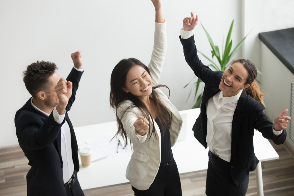 Happy employees receive added benefits